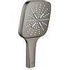 GROHE MANOPOLA DOCCIA GROHE RAINSHOWER SMARTACTIVE 130 CUBE A TRE GETTI GRIGIO ANTRACITE SPAZZOLATO