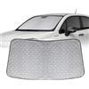 ZWPARTS Parasole anteriore auto di ricambio per FIAT 500X 2015-2023, parasole pieghevole per parabrezza auto, per bloccare il 99% UVR e mantenere il vostro veicolo più fresco