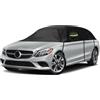 JinsenTGG Copertura Auto Impermeabile Compatibile con Mercedes Benz C-Class 2015-2023, Copertura mezza auto, Copertura Auto Telone Riflettenti, Copertura Antivento per Tutte le Stagioni, Resistente ai raggi UV