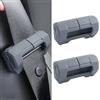 VBGURR 2 pezzi di coperture per fibbie delle cinture di sicurezza auto, clip per cinture di sicurezza in silicone antigraffio per furgone, camion, SUV, custodia protettiva contro l'usura, accessori auto