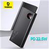 Baseus Power Bank PD 22.5W 10000mAh, Caricabatterie Portatile a Ricarica Rapida, USB-C PD, Batteria Esterna con Ricarica Veloce