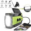 NONE Radio portatile a manovella solare AM/FM per la sopravvivenza, Radio alimentata a batteria ricaricabile, caricabatterie USB, torcia elettrica, lampada da lettura