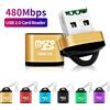 XMSJ Lettore di schede di memoria Mini USB Micro SD/TF Adattatore USB 2.0 ad alta velocità per computer desktop notebook accessori cartridg