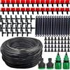 NONE Micro sistema di irrigazione a goccia Irrigazione automatica portatile da 20 M con gocciolatori regolabili Kit di irrigazione a nebulizzazione Tubo da giardino