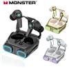 MONSTER Original Monster XKT32 Wireless Bluetooth 5.4 auricolari TWS Gaming Earbuds LED RGB Flip Cover Design Hifi Headset Long standby