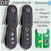 DR ID46 PCF7946 433MHz Chiave A Distanza Dell'automobile Per Fiat Delphi 500 Panda Punto Bravo Marelli 500L Ducato Peugeot Boxer Citroen Jumper VAN