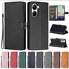 BoxTii Cover per Oppo Realme C33 4G, Custodia in PU Pelle Portafoglio per Realme C33 4G, Magnetica Cover a Libro con Slot per Schede, Nero