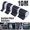 NONE Rotolo di nastro adesivo per autoveicoli in fibra di carbonio Pellicola protettiva per auto nera opaca Pellicola autoadesiva Accessori per pellicole per auto in vinile 3D