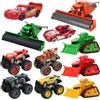 TAKARA TOMY Modellini Auto in Metallo Die-Cast 1:55 di Cars: Lightning McQueen, Mater, Frank - Regalo di Compleanno per Bambini