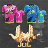 NONE Nuova maglietta Maillot JUL Summer Youth Camicie da calcio da allenamento traspiranti e ad asciugatura rapida Maglie sportive unisex