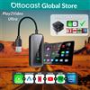Ottocast Play2Video Ultra Mini Dot WiFi6 AI Box Adattatore Carplay Android Auto Lettore Multimediale YouTube Netflix Installazione App per Audi