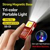 KDULIT Mini torcia a LED COB USB C ricaricabile potente luce da lavoro con magnete a clip lampada da tasca da campeggio EDC impermeabile