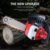tungfull Motosega a Benzina 25CC 1800W 15500RPM, Sega Portatile Monomanuale, Potente Mini Motosega a Benzina per Lavori Forestali