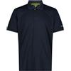 CMP Polo Tecnica tinta unita B.Blue/Lime Green da Uomo