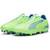 Puma Ultra 5 Play MG Adulto Fizzy Apple-PUMA White-Bluemazing