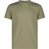 CMP T-Shirt girocollo a tinta unita Sage da Uomo