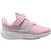 Nike Star Runner 5 PS Pink Foam/White-Pure Platinum da Bambina
