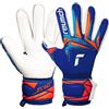 Reusch Guanti Attrakt Advance Sharp Blue/White/Shock Orange