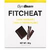 GymBeam Cioccolato Proteico Fitcheat 80 g Cioccolato Fondente - Vaniglia
