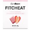 GymBeam Cioccolato Proteico Fitcheat 80 g Cioccolato Bianco - Fragola
