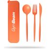 GymBeam Set di Posate 2GO Orange