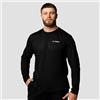 GymBeam Maglia a Maniche Lunghe da Uomo Basic Black XXL