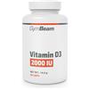 GymBeam Vitamina D3 2000 UI 60 cps Neutro