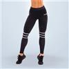 GymBeam Leggings da Donna Stripes Black L