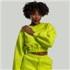 STRIX Felpa Cropped Lunar da Donna Chartreuse XXL