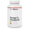 GymBeam Omega 3 + Vitamina D3 90 cps
