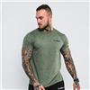 GymBeam Maglietta Basic da Uomo Heather Military S