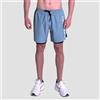 GymBeam Pantaloncini 2in1 Essence Blue S
