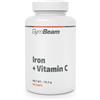 GymBeam Ferro + Vitamina C 90 cps