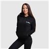 GymBeam Felpa con Cappuccio PRO da Donna Black XS
