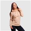 GymBeam Felpa con Cappuccio PRO da Donna Sand XS