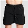 GymBeam Costume da Bagno da Uomo Cargo Black S
