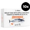 GymBeam Tonno in Olio d'Oliva con Mele, Pomodori Secchi e Peperoncino 10 x 120 g