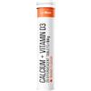 GymBeam Calcio + Vitamina D3 Effervescente 20 cpr Arancia