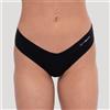 GymBeam Slip Seamless Comfy 3Pack Black XS