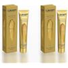 Curasept Dentifricio Sbiancante per Denti Professionale 75ml (2 pezzi) - Formula Smacchiante Intensiva per Macchie di Caffè e Fumo - Protezione Smalto e Alito Fresco -