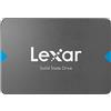 Lexar NQ100 2,5 SATA III 6Gb/s SSD 256GB, SSD 2,5 Interno, Interno Disco a Stato Solido, Unità a Stato Solido Interna Fino a 550 MB/s di Lettura, Interna SSD SATA per Laptop, Computer Desktop, PC