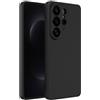 Captor Cover Samsung S26 Ultra Custodia Colorata in Silicone Liquido, Antiurto, Flessibile, Bordo Rialzato per Schermo e Fotocamera Con Microfibra Interna per Cover S26 Ultra Samsung (Nero)