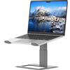 SOUNDANCE Supporto regolabile per scrivania, supporto per computer, supporto ergonomico per laptop, compatibile con computer da 10 a 17,3 pollici (grigio)