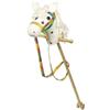 Cavallo scopa bianco Goki