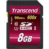 Transcend SDHC 8GB Classe 10 UHS-I 600x Ultimate