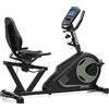 Zipro Glow recumbent bike | ergometro recumbent per l'allenamento a casa | cyclette con 8 livelli di resistenza | cyclette Bluetooth, bicicletta
