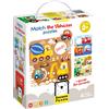 Sonstige Verlage Puzzle di Banana Panda Trova lo stesso veicolo 2+