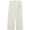United Colors of Benetton Pantalone 494BDE02I, Bianco, XS Donna