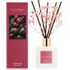 COCORRÍNA Diffusore Profumo Ambiente, 200ml Diffusore Profumato Red Berries con Bastoncini Diffusore di Olio Essenziale di Fragranza per la Casa per la Decorazione della Mensola del Bagno