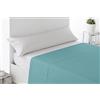 Miracle Home. Lenzuolo sopra morbido e confortevole, 100% microfibra spazzolata, senza rughe e anti-peeling. 260 x 270. Letto da 180. Pistacchio
